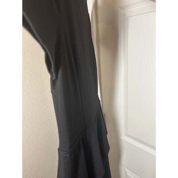 Lafayette 184 New York Black Peplum Dress - Picture 8 of 8